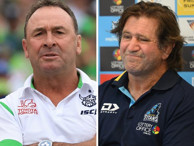 Ricky Stuart and Des Hasler.