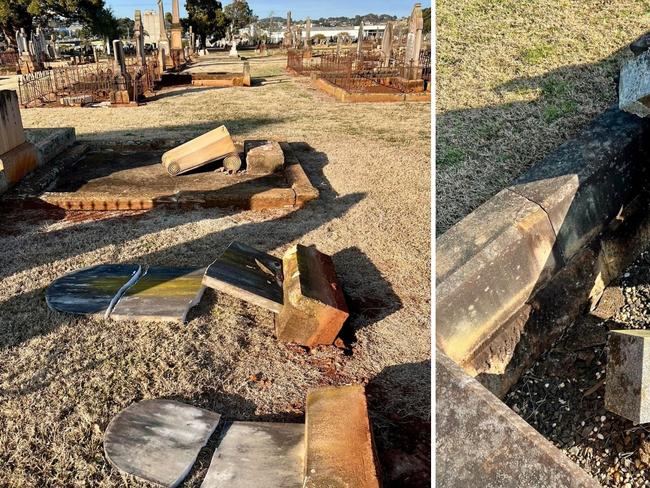 ‘Absolute nonsense’: Locals react to reality of $500k cemetery damage