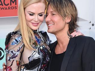 Nicole Kidman, left, and Keith Urban arrive at the 51st annual Academy of Country Music Awards at the MGM Grand Garden Arena on Sunday, April 3, 2016, in Las Vegas. (Photo by Jordan Strauss/Invision/AP)