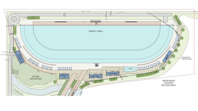 A birds-eye-view of Sanad Capital's development plans at Glenview. Photo: Supplied