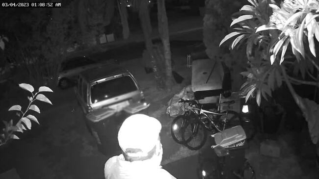 CCTV footage of alleged Muswellbrook home invader