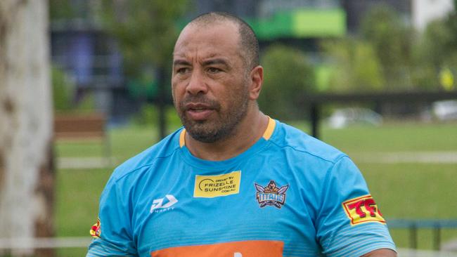 Gold Coast Titans assistant coach Jim Dymock. Picture: GOLD COAST TITANS