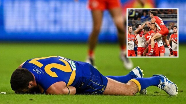 The West Coast were absolutely thrashed by the Sydney Swans.