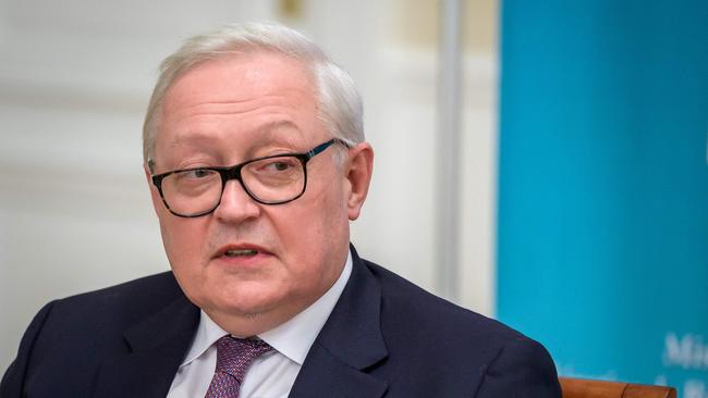 Russian Deputy Foreign Minister Sergei Ryabkov. Picture: AFP