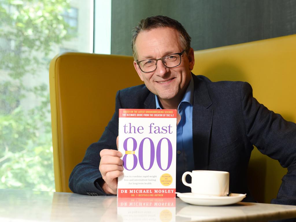 Dr Michael Mosley during a visit to Melbourne. Picture: Josie Hayden