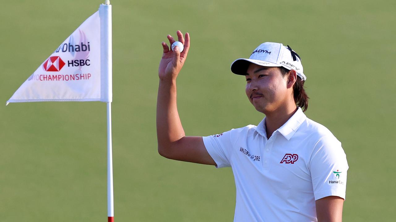 Min Woo Lee is one of Australia’s top young golfers. (Photo by Luke Walker/Getty Images)