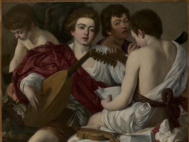 Caravaggio’s The Musicians.