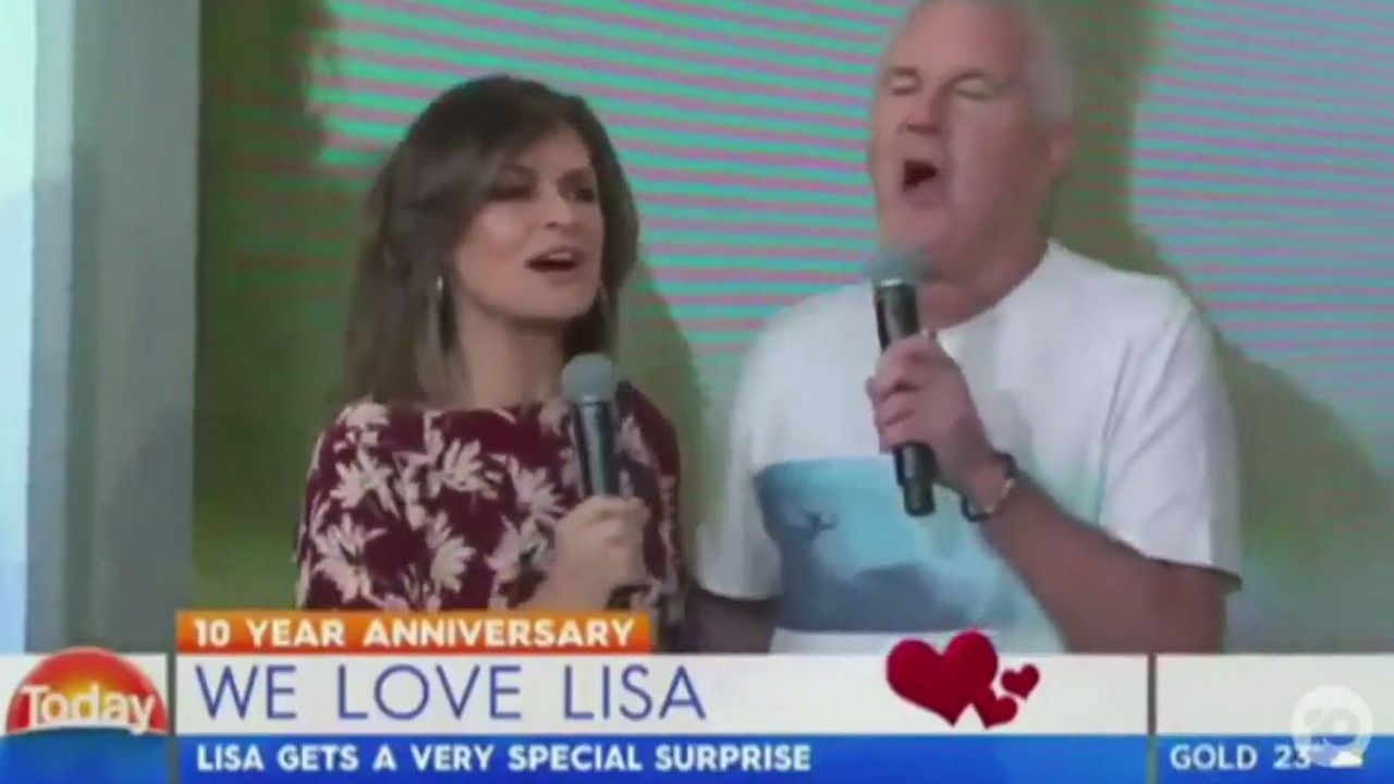 Lisa Wilkinson and Daryl Braithwaite on the Today show.