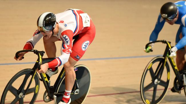 05/02/16 - Matthew Glaetzer scored his third consecutive national sprint title. Picture: Tom Huntley