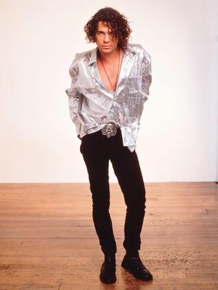 Michael Hutchence of INXS, in 1990.