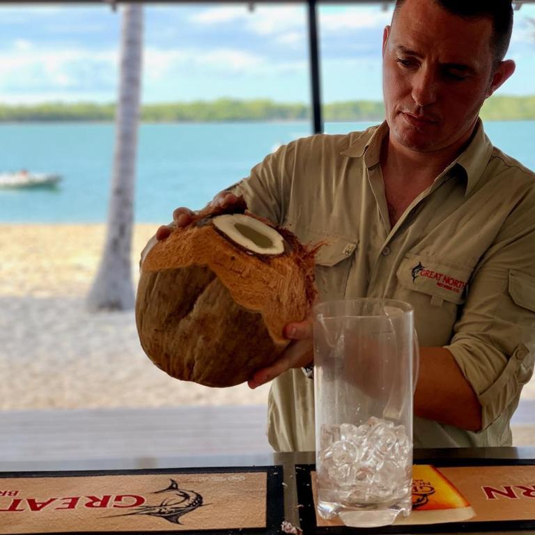 Outback Wrangler star Matthew Wright's general manager Timothy Johnston.