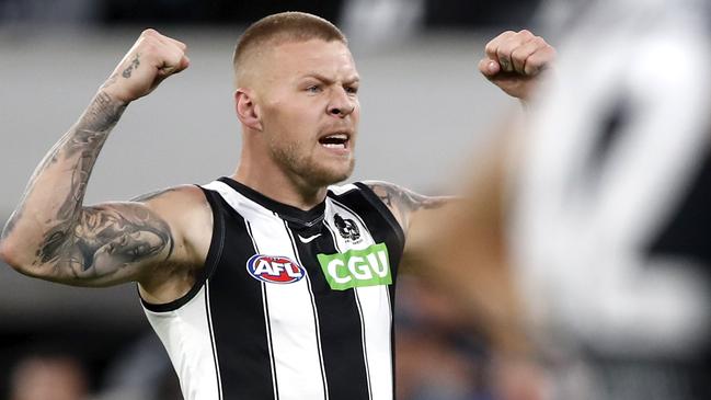 Jordan De Goey and the Magpies will have a mountain to climb on the road in the west.