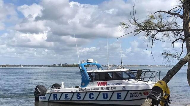 Emergency crews are at the scene of a major jetski accident at South Stradbroke Island, with a man treated for "critical" injuries. Picture: Jetskiers of Qld/ Alex Morschel.