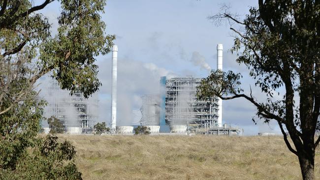 The Bluewaters Power Station near Collie in Western Australia.