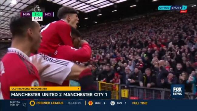 Man Utd triumph in thrilling derby