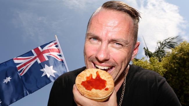 Tony Quinn of Quinney's Homemade Gourmet Pies. Picture: Scott Fletcher