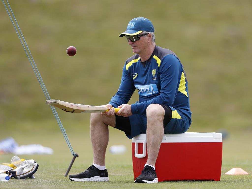 Steve Waugh still can’t put down his bat. (Photo by Ryan Pierse/Getty Images)