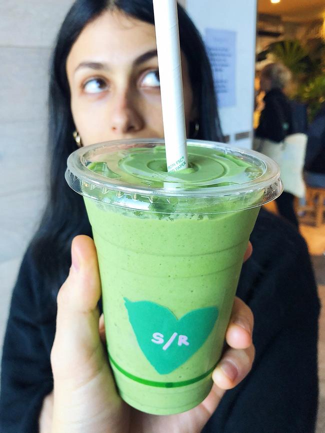 A smoothie from Side Room. Picture: Side Room (Instagram)