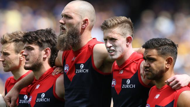 Gawn wants the preliminary final loss to be a driving force for the Demons. Picture: Getty