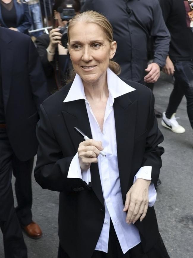 Celine Dion is in Paris ahead of the Olympics. Picture: Vendetta w / BACKGRID