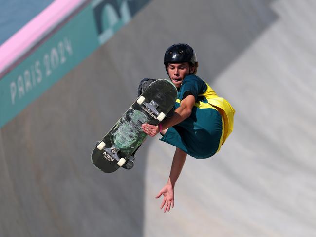 Skateboarding, 3x3 basketball, BMX freestyle, climbing and breaking were hosted at La Concorde in Paris. Picture: Getty Images