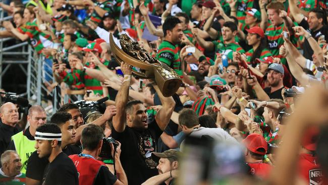 The Rabbitohs wouldn’t be the same without Inglis. (Toby Zerna)