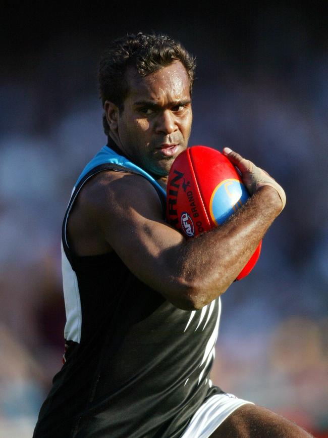 Port Adelaide’s Norm Smith medallist Byron Pickett.