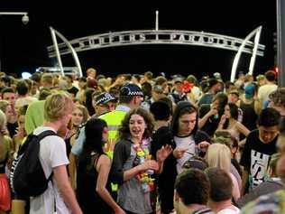 Schoolies on the Gold Coast. Picture: Marc Robertson