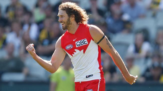 Could the Swans look to the mid-season draft for ruck reinforcements? Picture: Michael Willson/AFL Photos/Getty Images