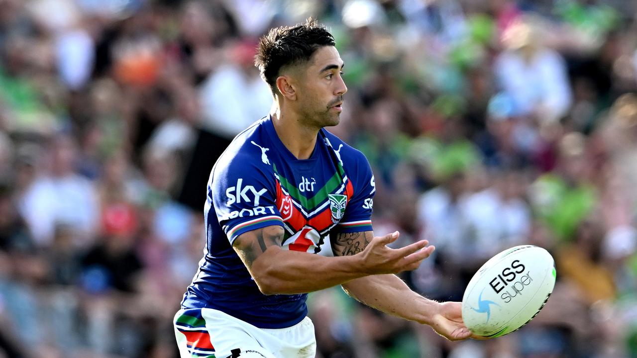 Shaun Johnson of the Warriors. Photo by Bradley Kanaris/Getty Images