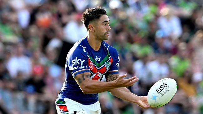 Shaun Johnson of the Warriors. Photo by Bradley Kanaris/Getty Images