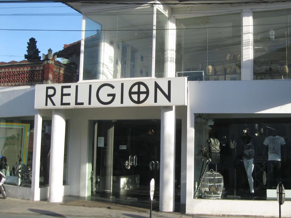 Fashion house Religion has emptied at least one of its Seminyak stores. Picture: Supplied