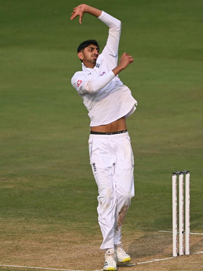 Shoaib Bashir remains a raw prospect. Picture: Stu Forster/Getty Images