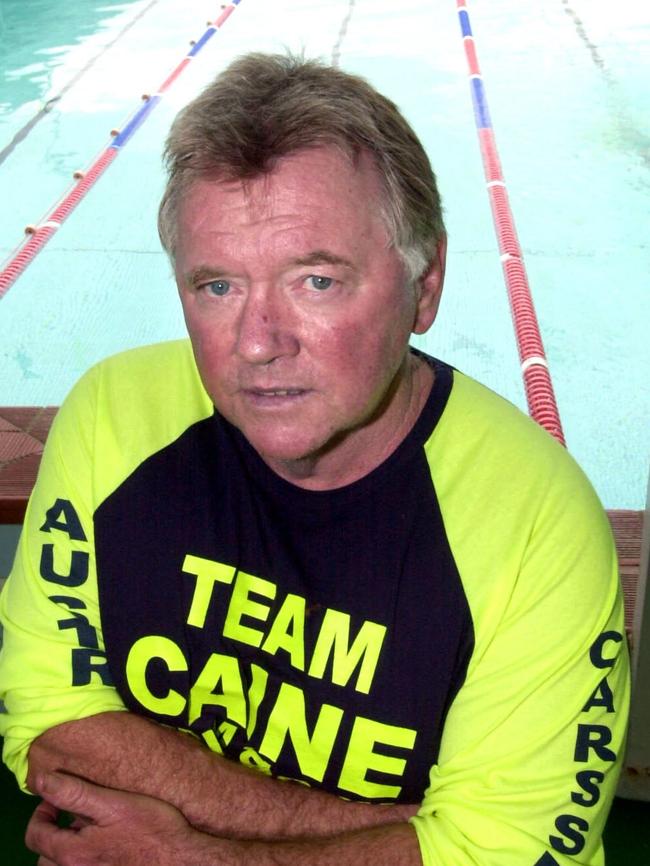 Caine at his Carrs Park complex in 2001.