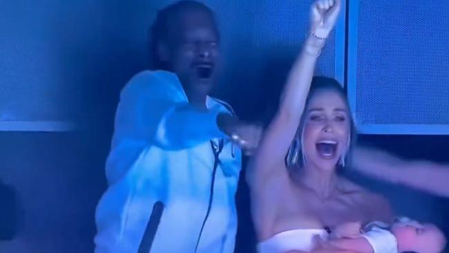 Snoop was more excited than anyone. Photo: Olympics host broadcast service.