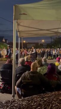 The dawn service in Maryborough