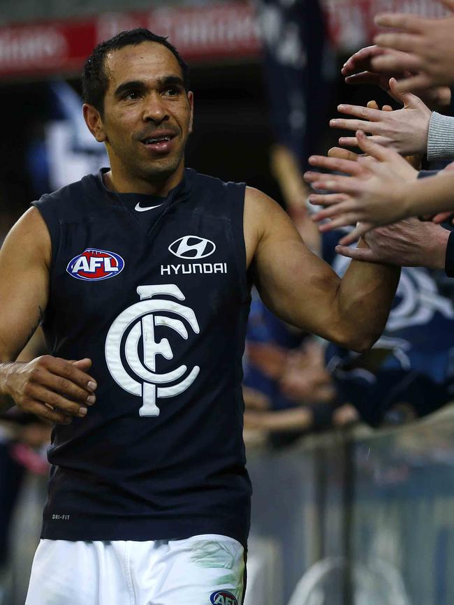 Betts was a fan favourite at Carlton. Pic: Michael Klein.