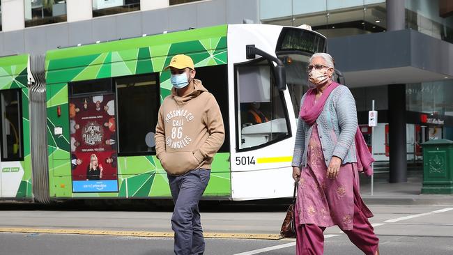 Stage four restrictions continue in Melbourne. Picture: Ian Currie