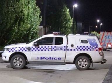 A manhunt is under way after a man was seriously injured in a shooting in Pakenham overnight. Picture: Nine