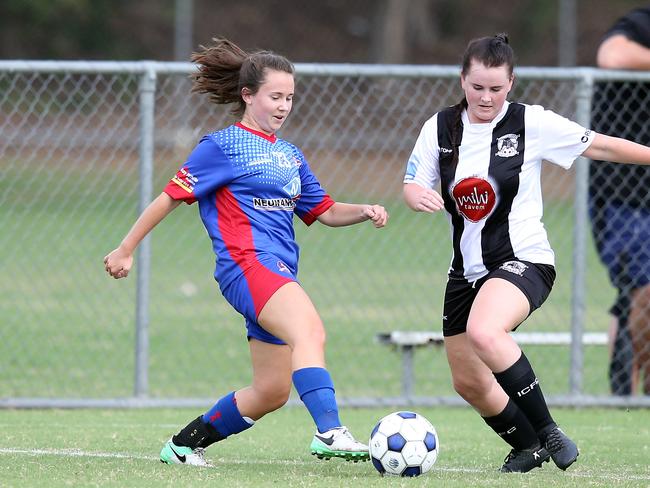 Robina City’s Grace Descourouez.