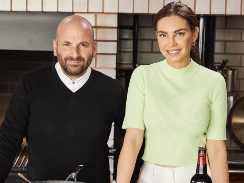 George Calombaris made his return to television hosting a six-part docu-series Hungry with cook Sarah Todd. Picture: Supplied/Instagram.