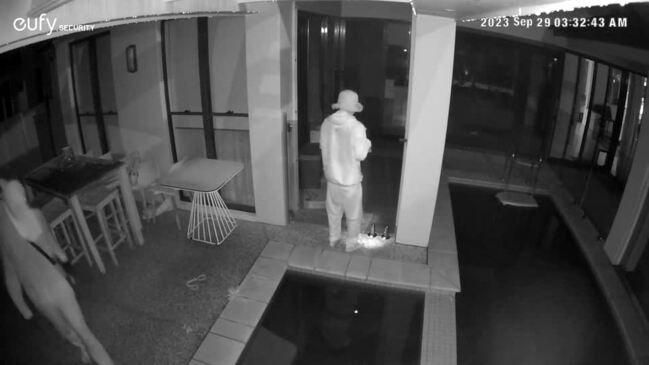 WATCH: Youth gang armed with a machete target Benowa Waters home
