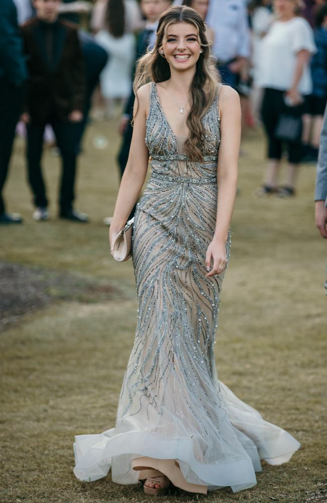 Jade at the Glasshouse Christian College formal. Picture: Jordan Bull of JBull Photography