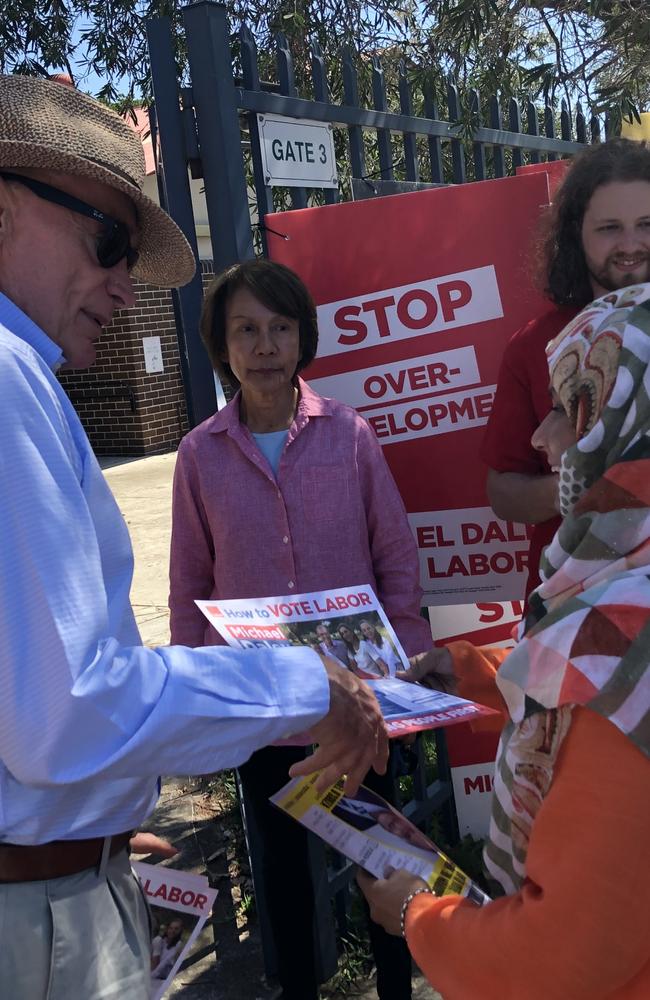 Bob Carr was confident of Labor’s prospects. Picture: Heath Parkes-Hupton