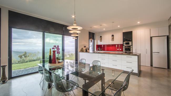 The kitchen in the home in Ocean View.