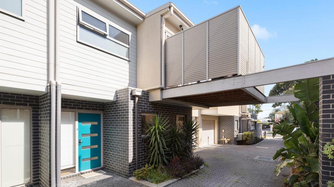 A double-storey, two-bedroom townhouse at<a href="https://www.realestate.com.au/property-townhouse-vic-mentone-147264296" title="www.realestate.com.au"> 2/14 Station St, Mentone,</a> is on the market with a $650,000-$700,000 range. It features an upstairs living area and powder room, single garage with internal access and a reverse-cycle split system.