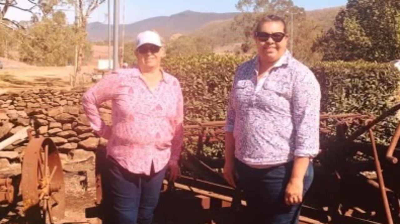 Louise De Busch (right) began Campfire Healing with her mother Venus De Busch (left) about three years ago. Picture: Supplied