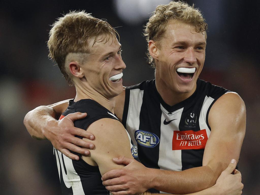 Who will lead the Pies’ next generation with Daicos? Picture: Michael Klein