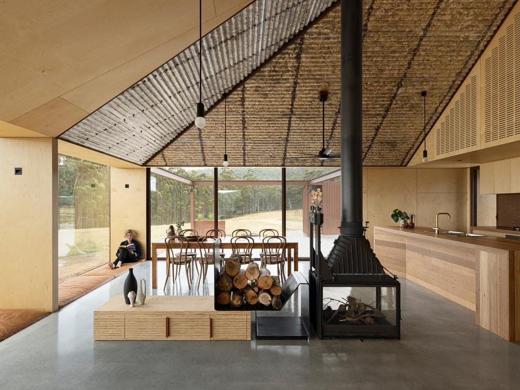 Tasmanian Architecture Awards 2021 - Residential Architecture - Houses (New) - Coopworth by FMD Architects. Photo: Dianna Snape