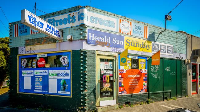 A milk bar in suburban Melbourne. Picture: Eamon Donnelly